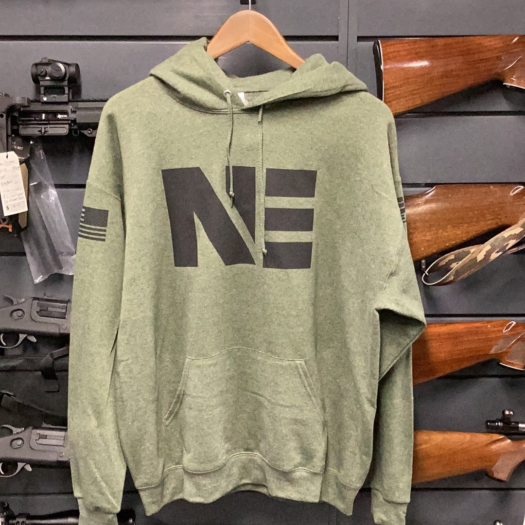 NE Firearms Ash OD Green Sweatshirt