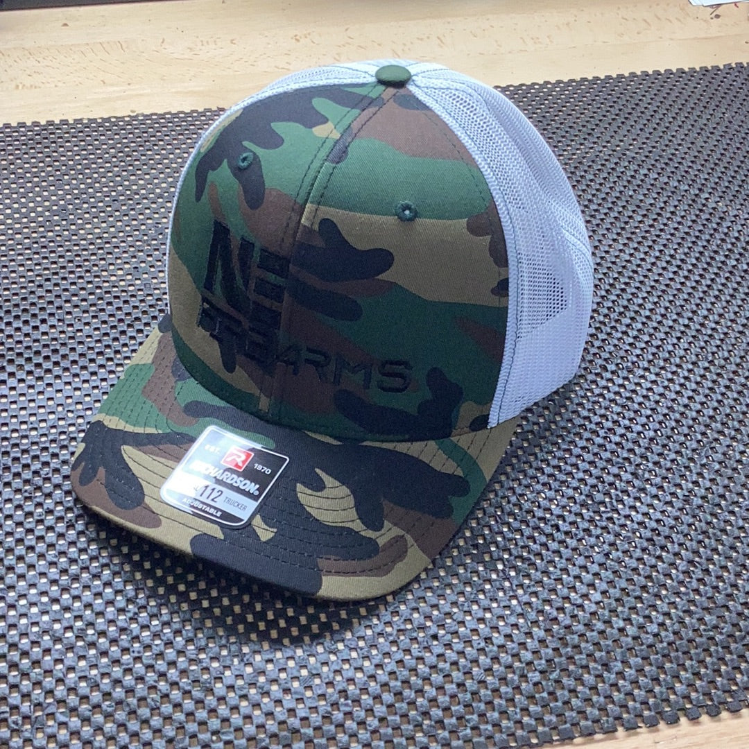 NE Firearms Green Camouflage with White Backing